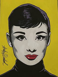 Andy Warhol - Drawing and Watercolor (In Style Of): In the Style of Andy Warhol - Drawing and Watercolor Painting on paper, signed artwork, Unframed. This is not a print, the drawing was acquired from a estate sale. It does not come with any paper