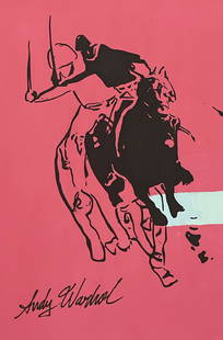 Andy Warhol - Drawing and Watercolor(In Style Of): In the Style of Andy Warhol - Drawing and Watercolor Painting on paper, signed artwork, Unframed. This is not a print, the drawing was acquired from a estate sale. It does not come with any paper