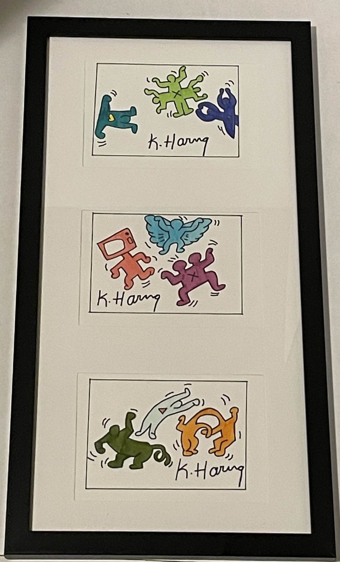 Keith Haring Drawing Pop Art (1 of 3)