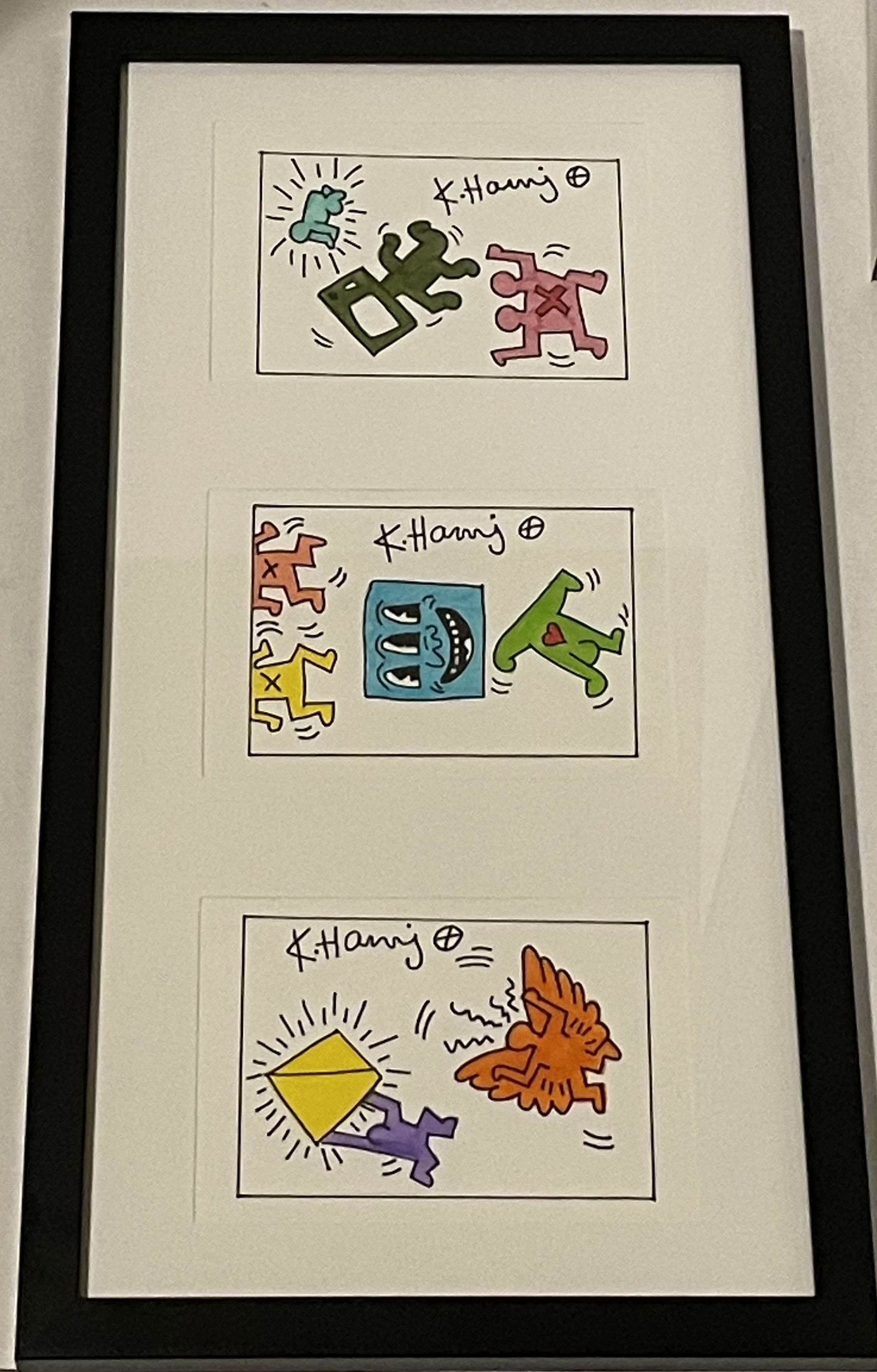 Keith Haring Drawing Pop Art (1 of 4)