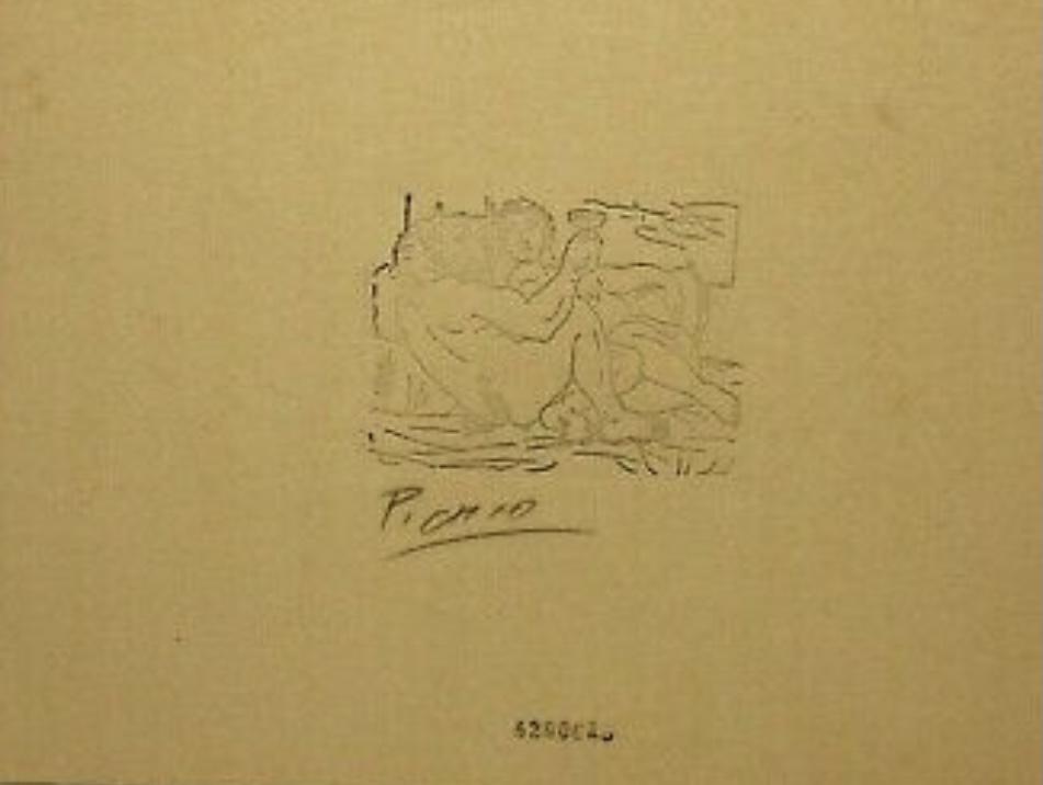 Pablo Picasso Etching Signed with Pencil (1 of 3)