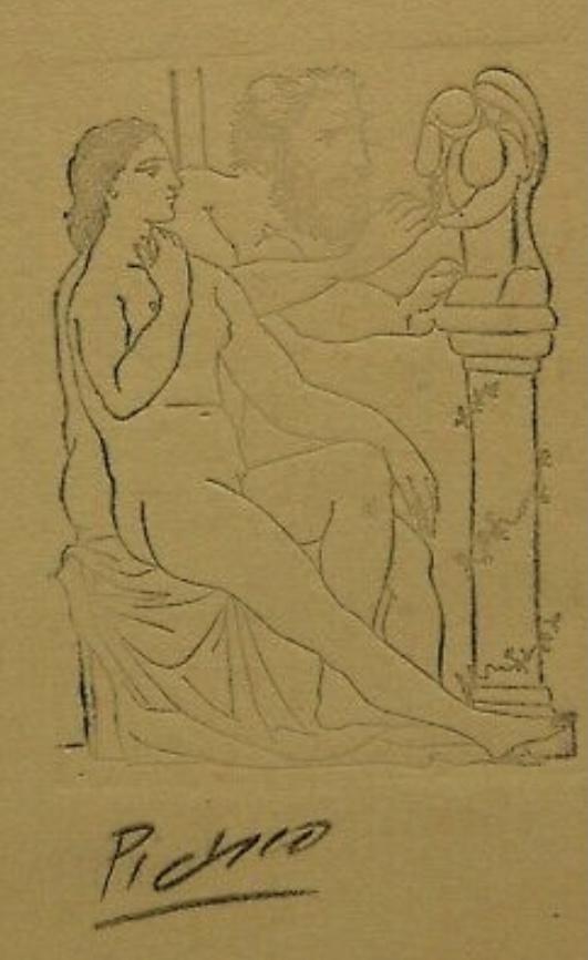 Pablo Picasso Etching Signed with Pencil (1 of 4)