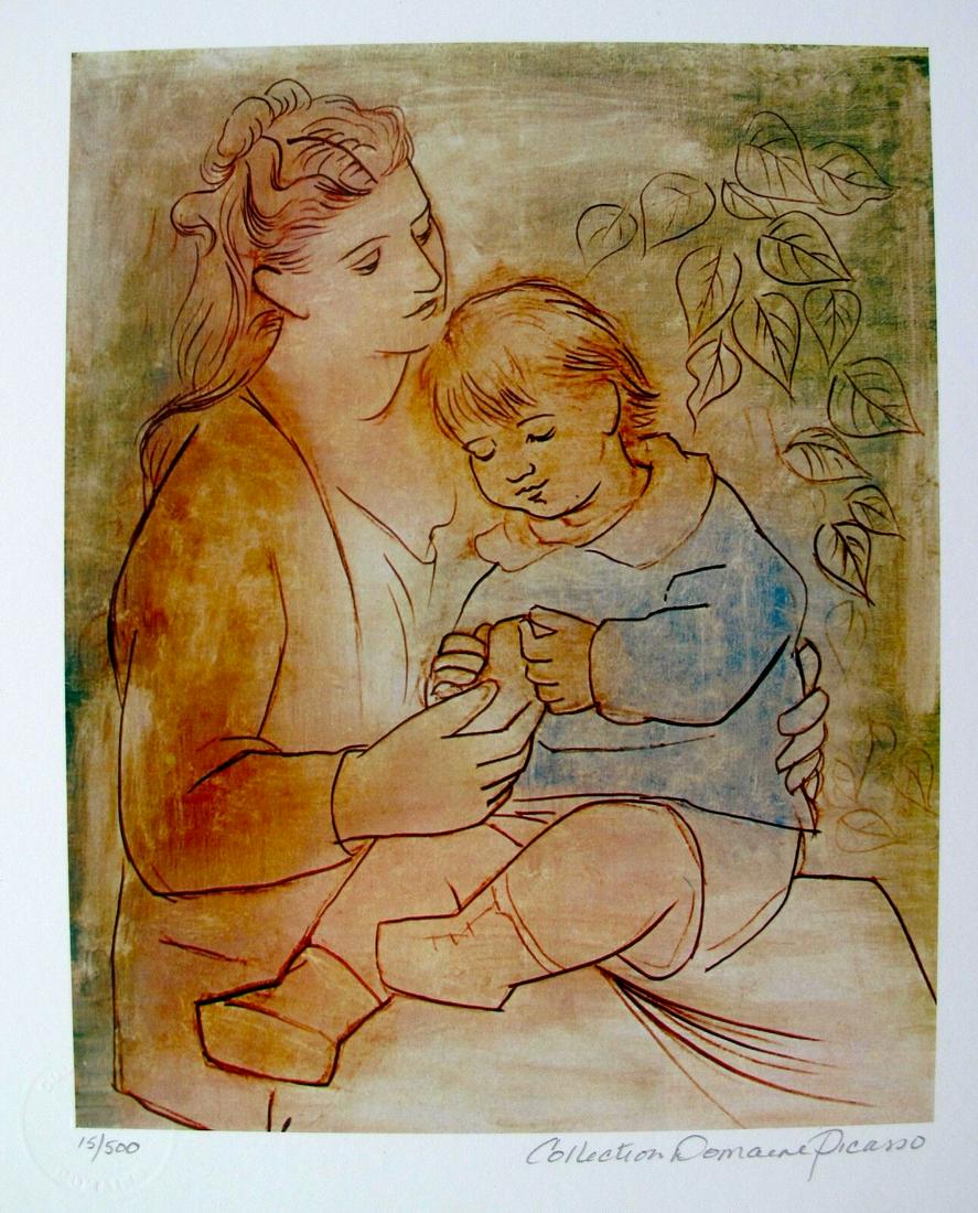 Pablo Picasso Print- Estate Signed & Numbered (1 of 1)