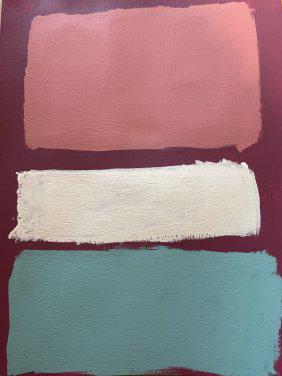 Mark Rothko Mixed Media on Paper (In Style Of) (1 of 2)