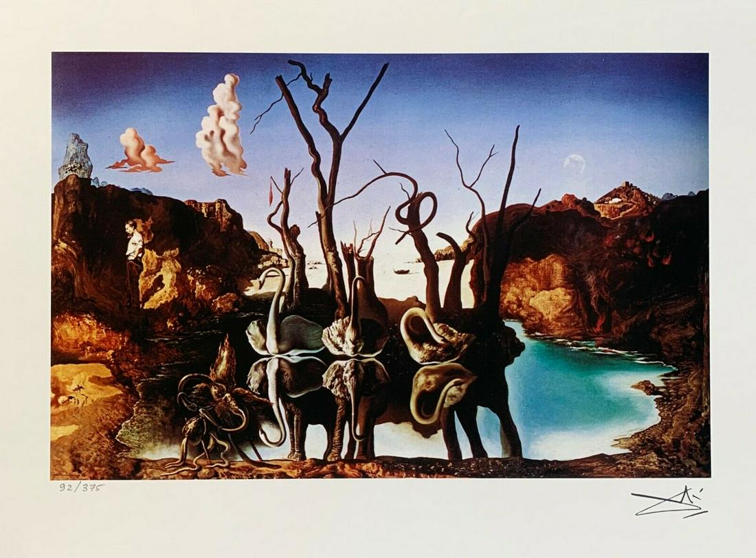 Salvador Dali Print- Signed & Numbered (1 of 1)
