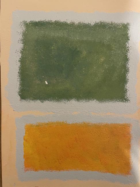 Mark Rothko -American Abstract Mixed Media on Paper (1 of 2)