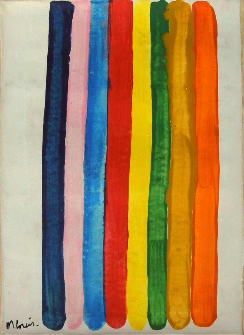 Abstract Painting Signed M. Louis (1 of 3)