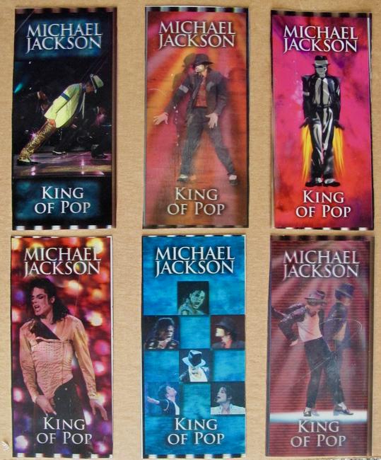 Rare Hologram Tickets of MICHAEL JACKSON (1 of 2)