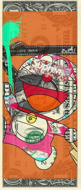 Graffiti Pop Art Print: Graffiti Pop Art Print. Size:12 x 17 inches, SIGNED SEALED.