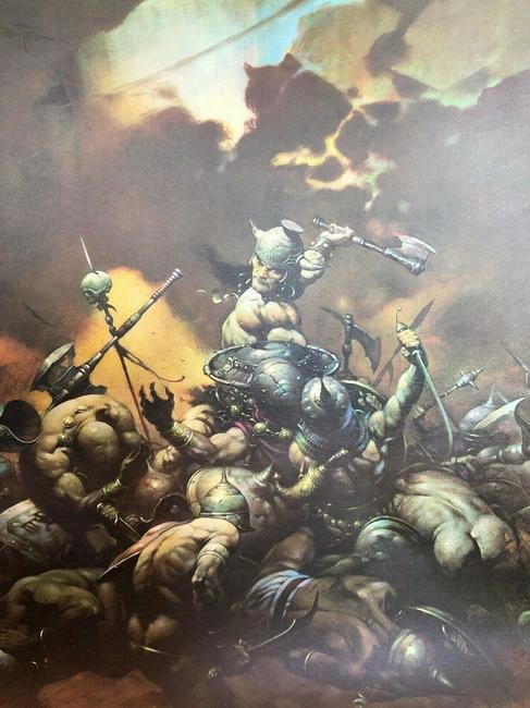 FRANK FRAZETTA- Vintage Lithograph (1 of 2)