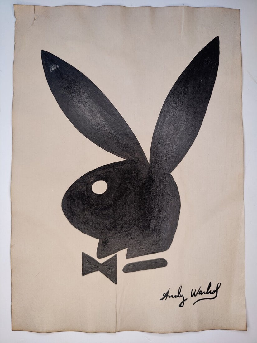 Andy Warhol Mixed Media on Paper: Andy Warhol Mixed Media on Paper, Stamp on verso. Dimensions 21x30cm. NY Collector. Sold after and in the style or manner of the artist. The piece has no formal documentation or COA.