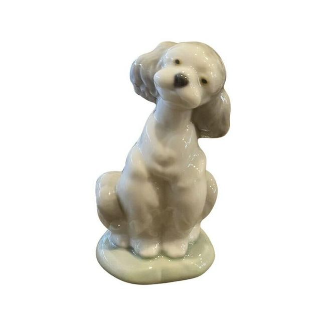 Lladro Society Poodle Puppy Figurine (1 of 3)