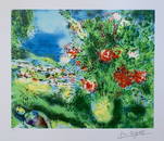 Marc Chagall Lithograph Art