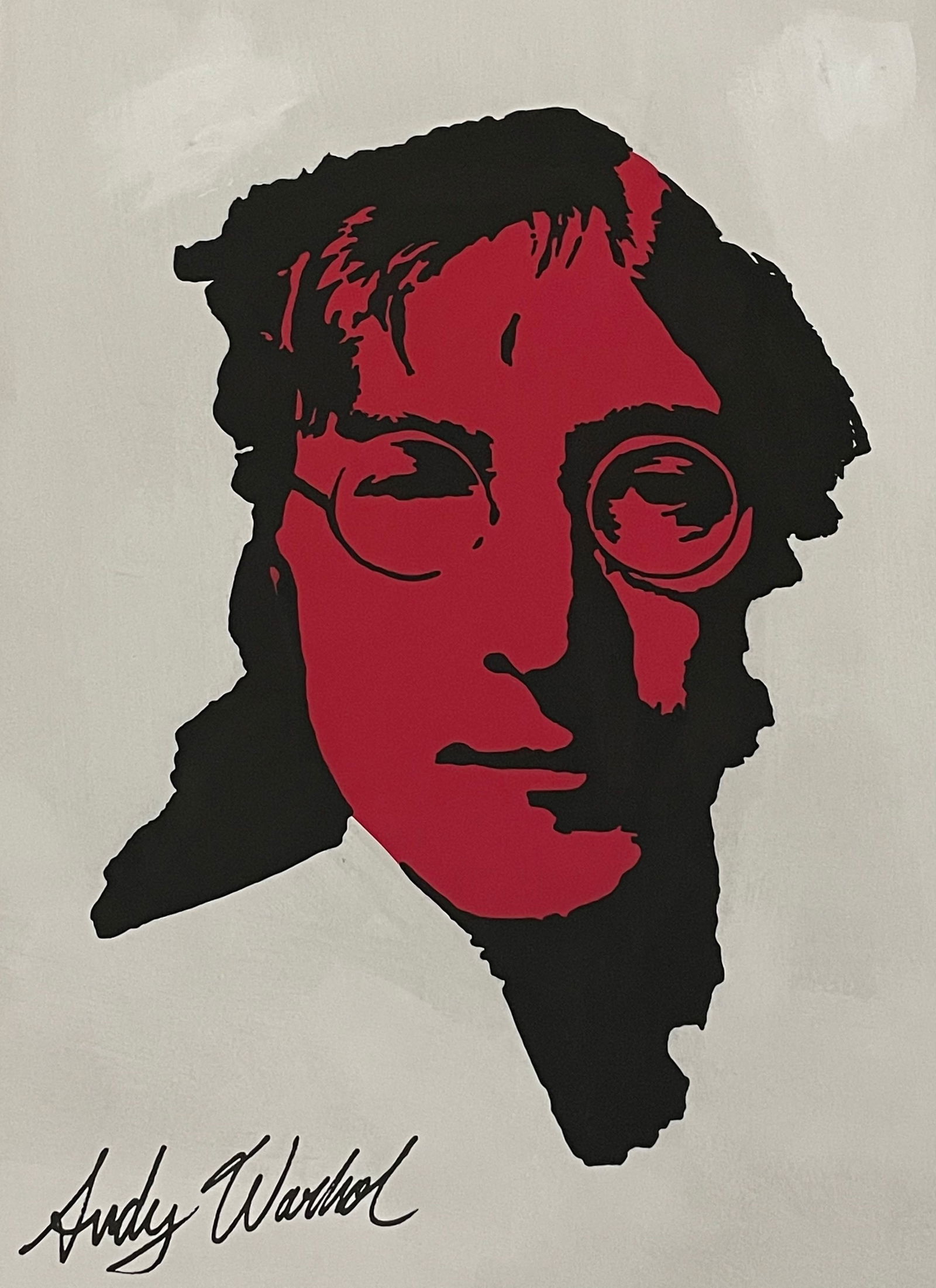 Andy Warhol - Drawing and Watercolor Painting on paper: In the Style of Andy Warhol - Drawing and Watercolor Painting on paper, signed artwork, Unframed. This is not print, the drawing was acquired from an estate sale. It does not come with any paperwork t