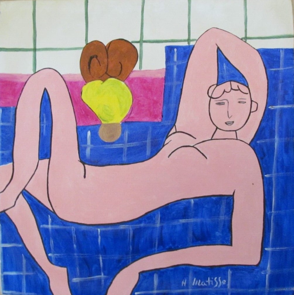 Abstract Acrylic Canvas -Henri Matisse, 20th Century Modern Art (1 of 4)