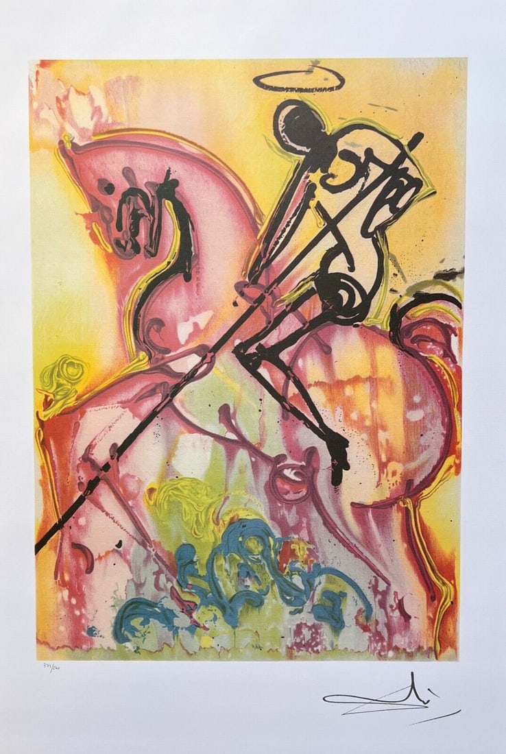 Salvador Dali lithograph (1 of 1)