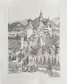 Charles Bragg Etching