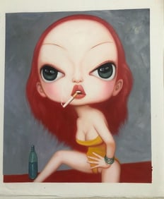 Modern Abstract Oil Painting on Canvas