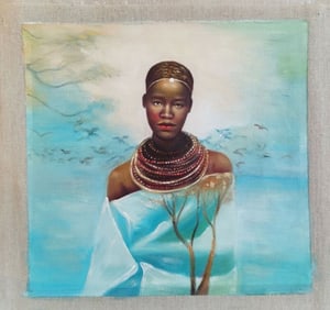 Modern Abstract Oil Painting on Canvas