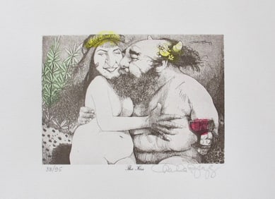 Charles Bragg Lithograph