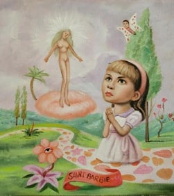 Modern Abstract Oil Painting on Canvas