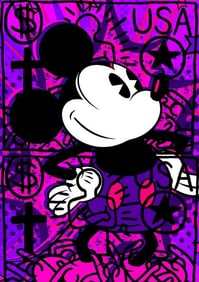 LARGE Graffiti Pop Art Print