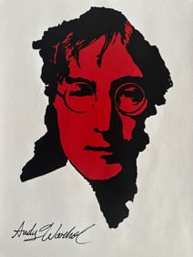 Andy Warhol Mixed Media on Paper