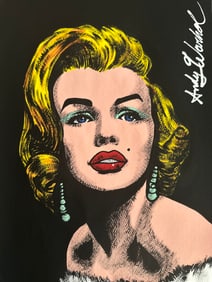 Andy Warhol Mixed Media on Paper