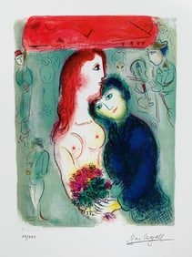 Marc Chagall limited edition lithograph