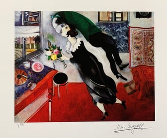 Marc Chagall limited edition lithograph