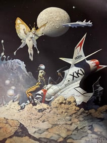 FRANK FRAZETTA- Vintage Lithograph