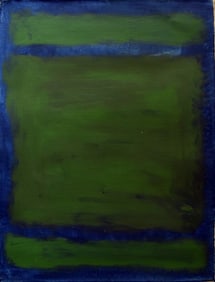 Abstract Oil Painting on Canvas.