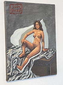 Egon Schiele Oil Painting on Canvas