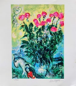 Chagall limited edition large Print