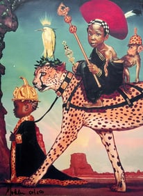 RALPH WOLFE COWAN  Art on Canvas