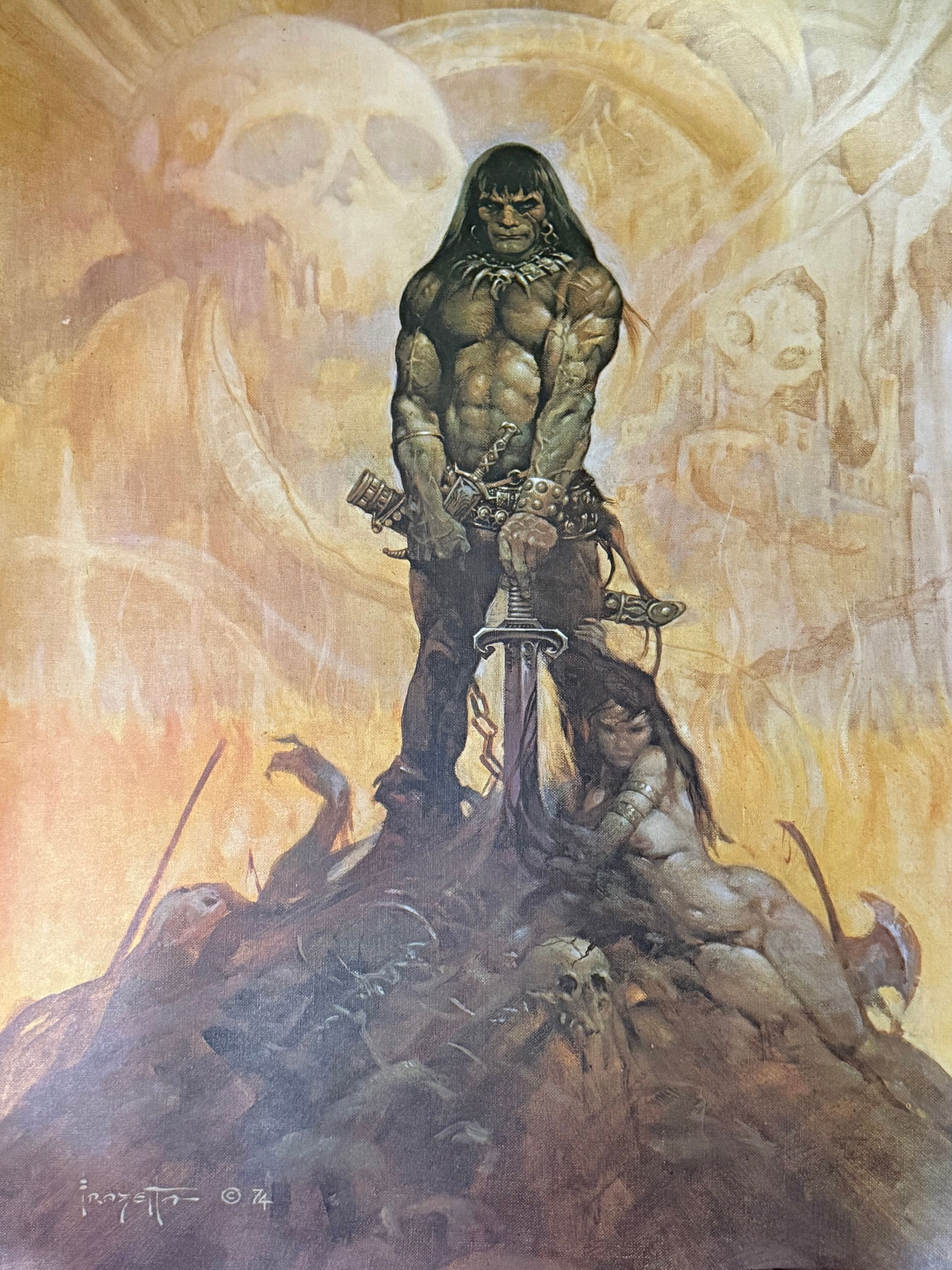 FRANK FRAZETTA- Vintage Lithograph (1 of 1)