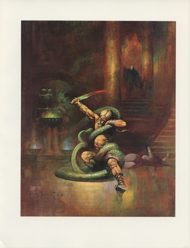 FRANK FRAZETTA Offset Lithograph (1 of 1)