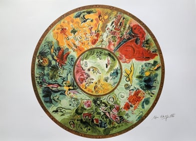 Marc Chagall Lithograph Art