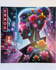 Cyberpunk Pop Art Print