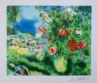 Facsimile Signed Chagall's Print