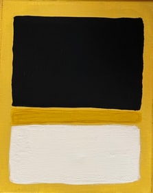 In Style of Mark Rothko- American Abstract Mixed Media on Canvas