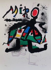 Joan Miro - Signed & Numbered Print