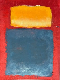 ORIGINAL OIL ON PAPERBOARD PAINTING
