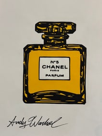 Andy Warhol Mixed Media on Paper