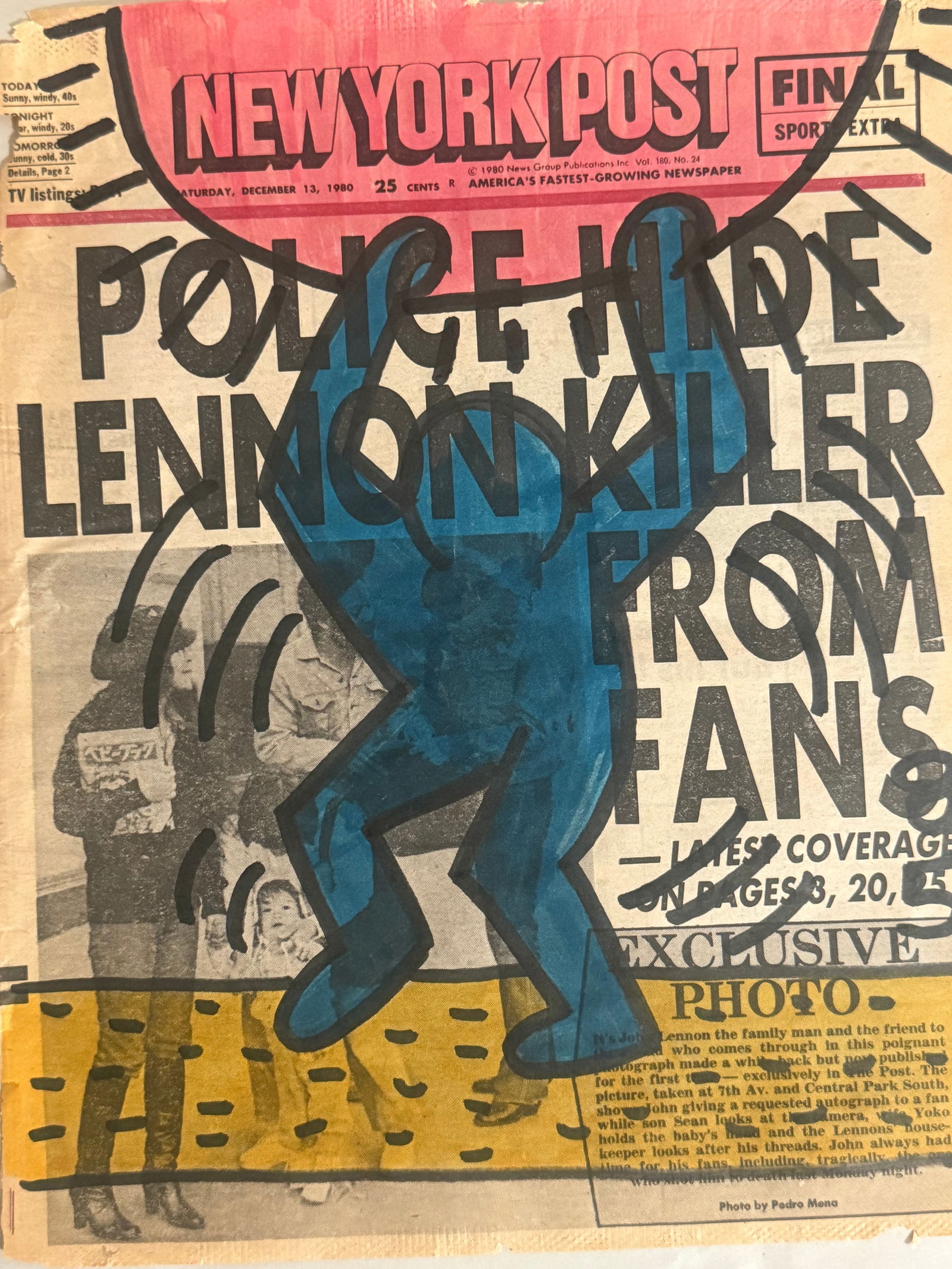 Keith Haring Newspaper (1 of 5)
