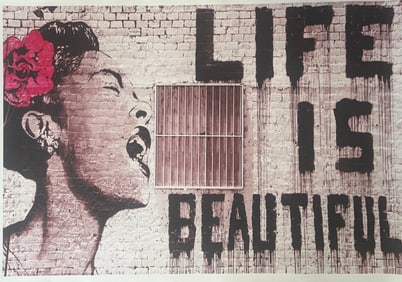 Large Graffiti Street Art Collage