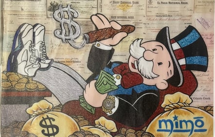 Alec Monopoly Canvas Print