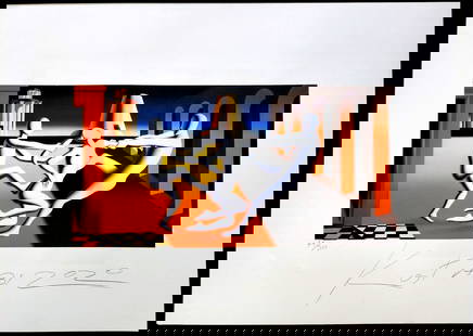 Mark Kostabi Litho: Mark Kostabi Litho Size:70 x 50 cm