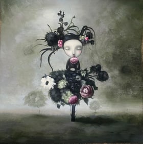 Modern Abstract Oil Painting on Canvas