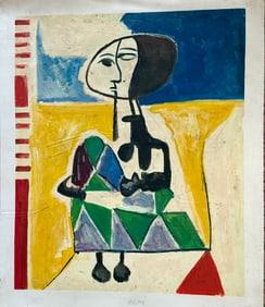 Modern Abstract Oil Painting on Canvas